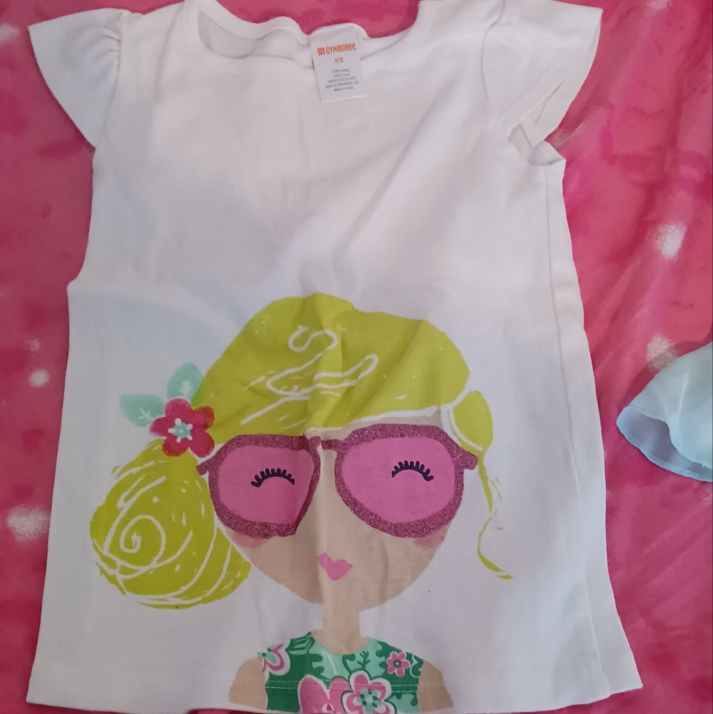 Gymboree White Cotton T-Shirt. A-30